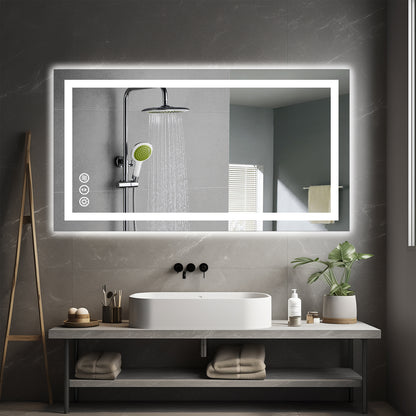 LED Mirror with Front & Backlit