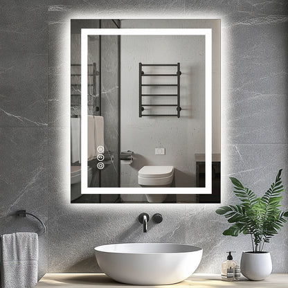 LED Mirror with Front & Backlit