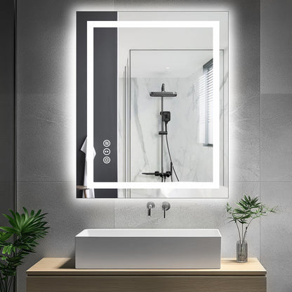 LED Mirror with Front & Backlit