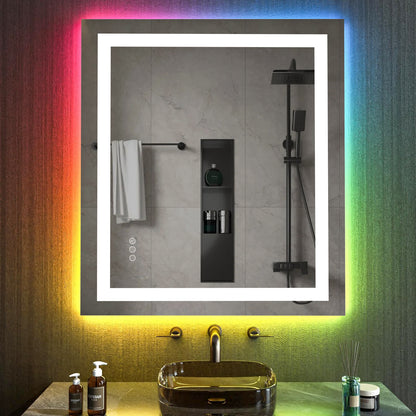 RGB Mirror with Front & Backlit