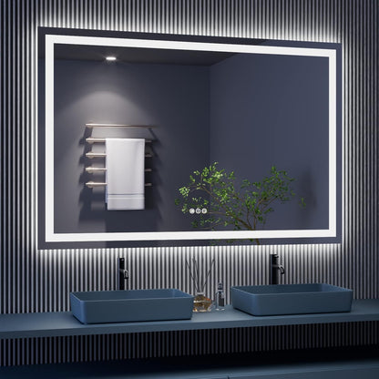 LED Mirror with Front & Backlit