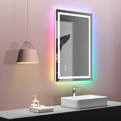 RGB Mirror with Front & Backlit