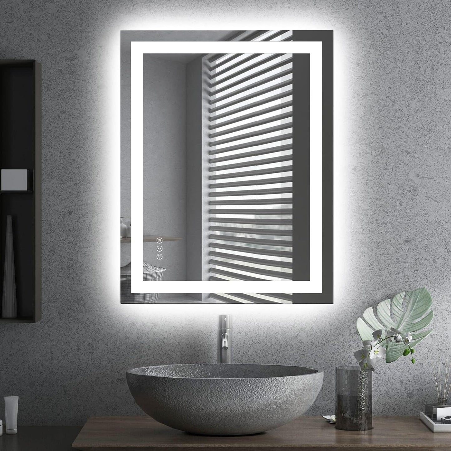 LED Mirror with Front & Backlit